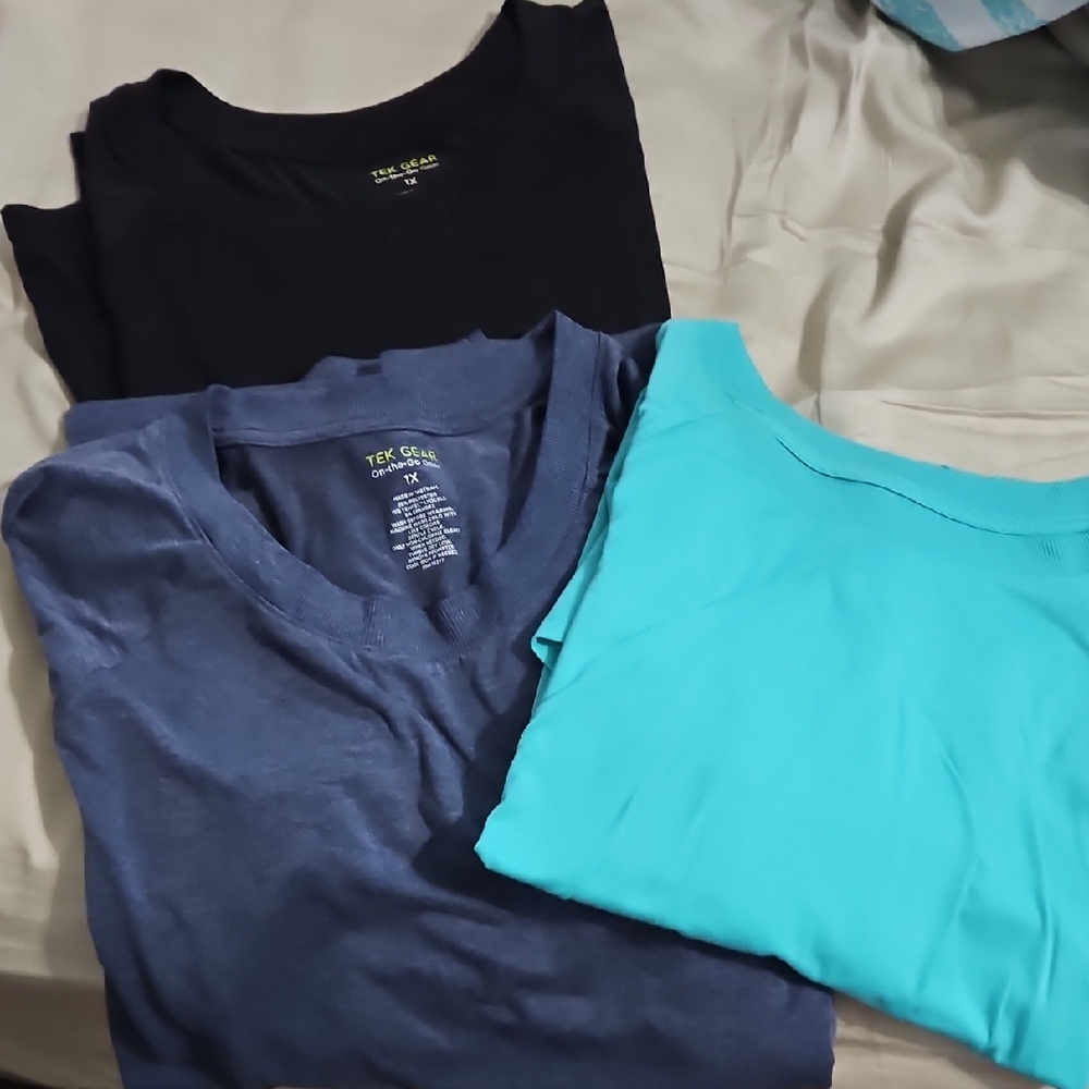 3 Tek Gear Workout Tops